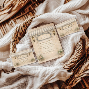 Floral Garden Bridal Shower Napkins