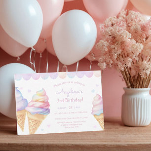 Candy Favors Birthday Ice Cream