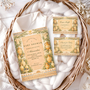 Greek Olive Baby Shower Napkins