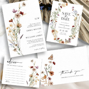 White Boho Wedding Favor Box