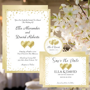 Elegant Gold Thanks For Being My Bridesmaid Card