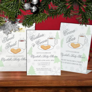Cookies & Cocoa Baby Shower Invitation