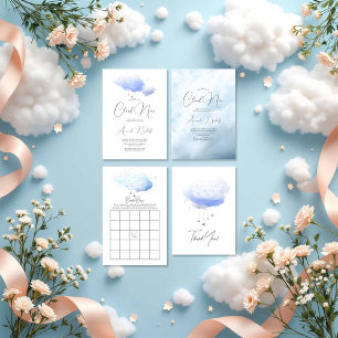 Dreamy Cloud Nine Bridal Shower Invitation