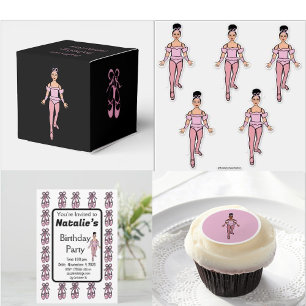 Ballerina 30” x 6 feet Glossy Wrapping Paper #2