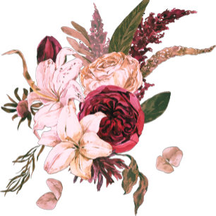 Burgundy Sangria Wedding Save the Dates Save The Date