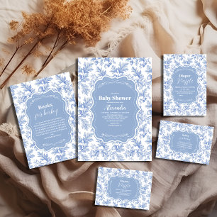 Toile De Jouy Woodland Books for Baby Enclosure Card