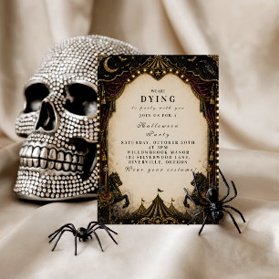 Luxurious Carnival Halloween Party Wrapping Paper Sheets