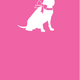 Pit Bull Dog Baby Shower Pink Girl Pitbull Invitation