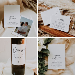 SOFIA Modern Photo Seating Chart Template