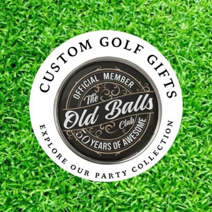  Tee Up for a Hole-in-One 50th Birthday Bash Invitation