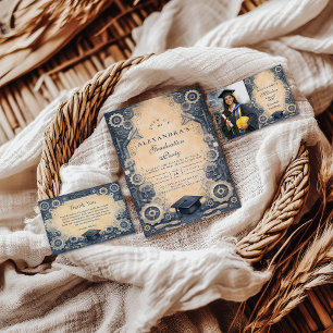 Mechanical Engineer Graduation Invitation