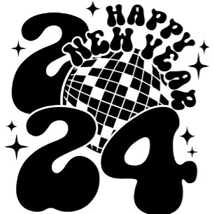 Happy New Year 2024 Napkins