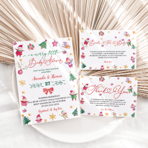 Baby Shower Winter Christmas  Napkins