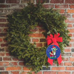 Christmas Mug 11 oz. "TySANTAsaurus Rex" Stars