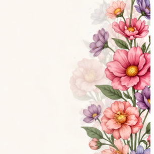 Elegant Pink  Thank You Card