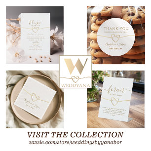 Chic Open Bar Wedding Sign
