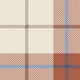 Autumnal Plaid Throw Pillow