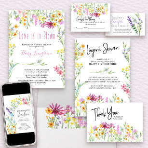 Wildflower Meadow Personalized Thank You Card