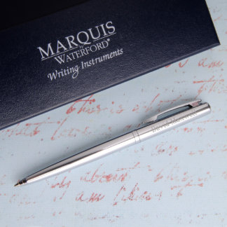 Personalized Waterford Arcadia Metal Ballpoint Pen
