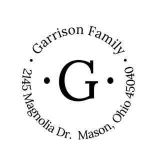 Garrison Return Address Stamp