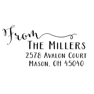 From The Millers Return Address Stamp