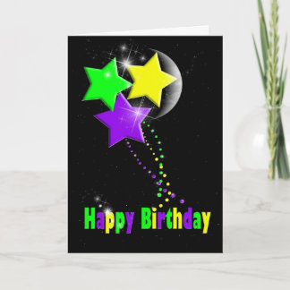 Moon And Stars Happy Birthday Gifts on Zazzle