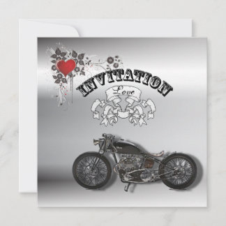 Motorcycle Invitations & Announcements | Zazzle