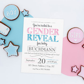 Gender Reveal Gifts on Zazzle