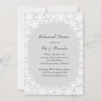 Christmas Rehearsal Dinner Invitations 7