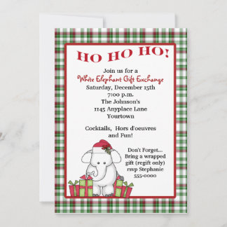 Yankee Swap Invitation Wording 8