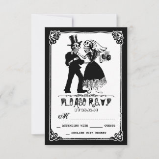 Zombie Wedding Invitations Announcements Zazzle