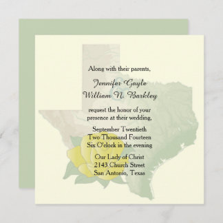 Texas Wedding Invitations 5