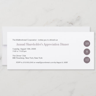 Business Meeting Invitations & Announcements | Zazzle