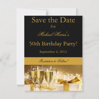 Save The Date Birthday Invitations 7