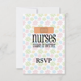 Cute Nurse Invitations & Announcements | Zazzle