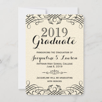 Formal College Graduation Invitations 8