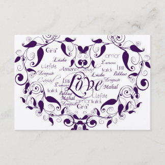 Two Language Wedding Invitations Gift Card Wording Suggestions