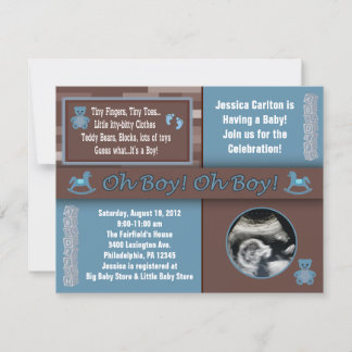 Baby Block Invitations & Announcements | Zazzle