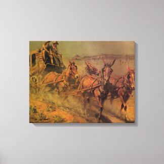 Stagecoach Art & Framed Artwork | Zazzle