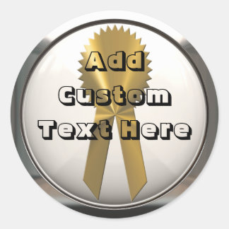 Gold Medal Stickers | Zazzle