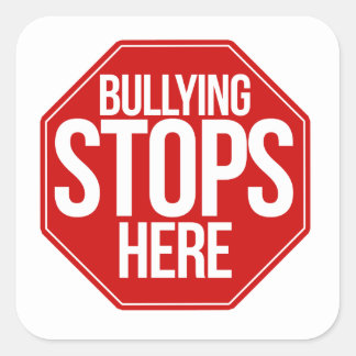 Stop Bullying Stickers | Zazzle