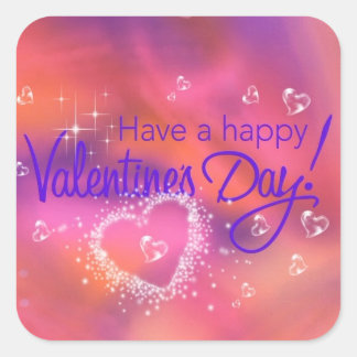 Happy Valentines Day Stickers | Zazzle