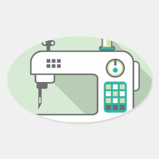 Sewing Machine Stickers | Zazzle