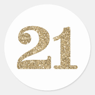 21st Birthday Stickers | Zazzle