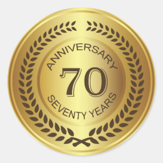 70th Anniversary Gifts on Zazzle