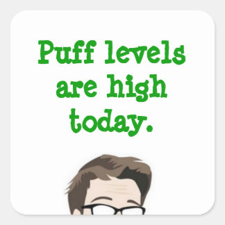 Puff Stickers | Zazzle