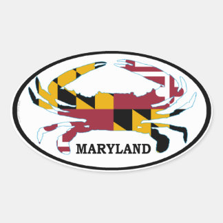 Maryland Flag Stickers | Zazzle