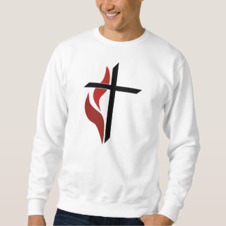 Methodist Cross And Flame Gifts on Zazzle