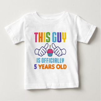 5 year old t shirt size