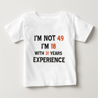 49th Birthday T-Shirts & Shirt Designs | Zazzle